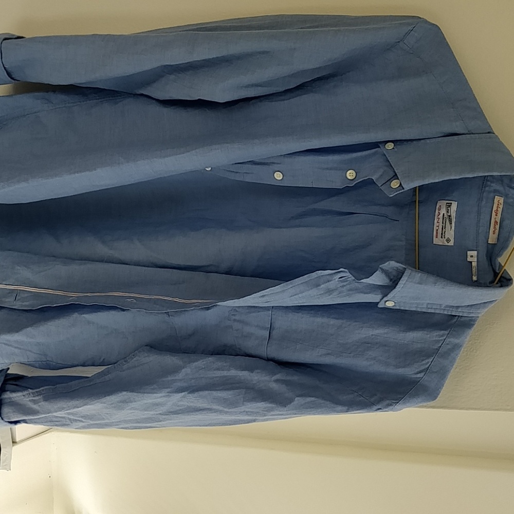 Gant blue shirt